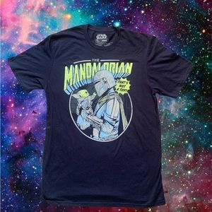 The mandalorian shirt.